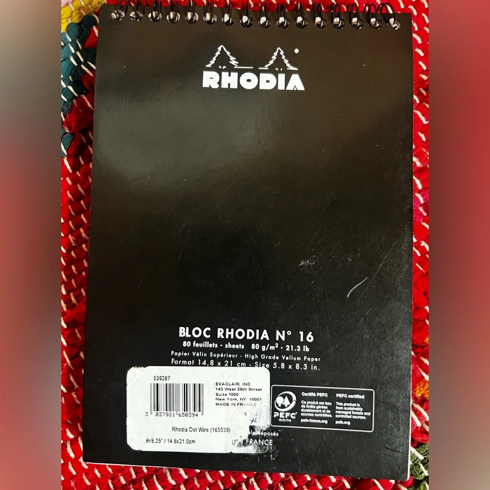Dot Journaling Book + Rhodia DotPad Bundle — Perfect Gift for the Creative Mind